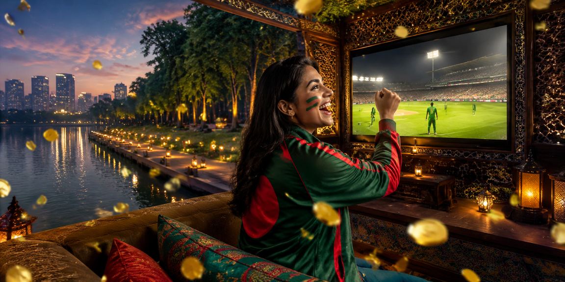 গাজীপুরে ক্রিকেট বেটিং উপভোগ করছেন তরুণ ব্যবহারকারী